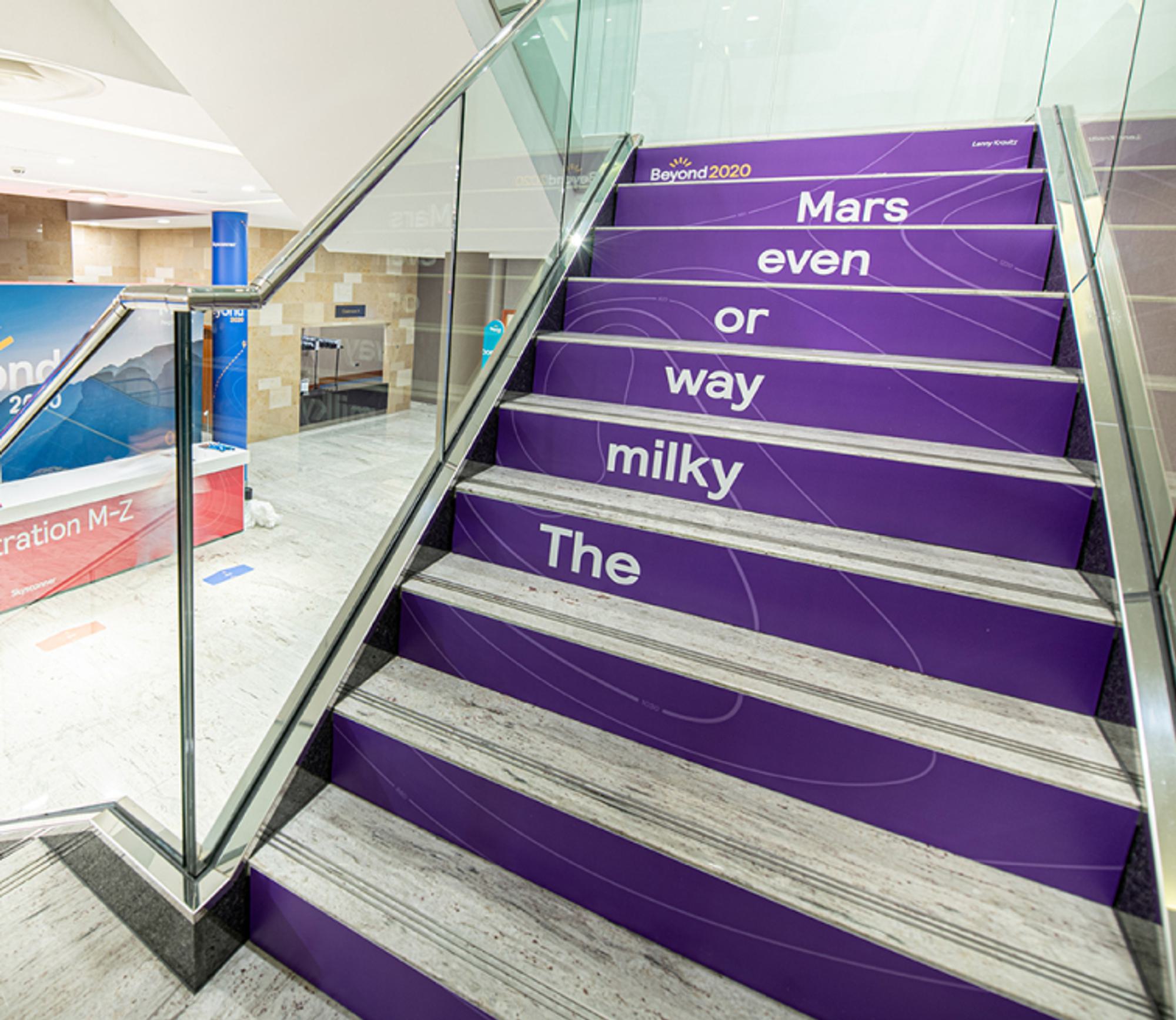 Skyscanner stairs