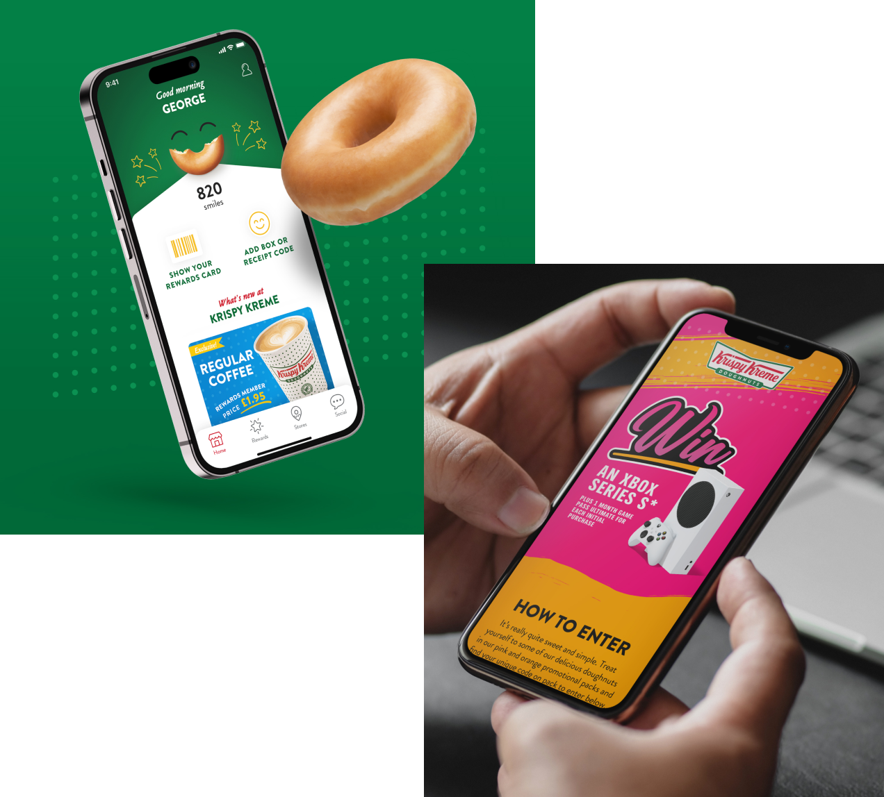 Krispy Kreme App Design
